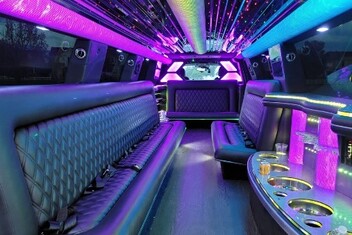 Long Beach Limo Interior