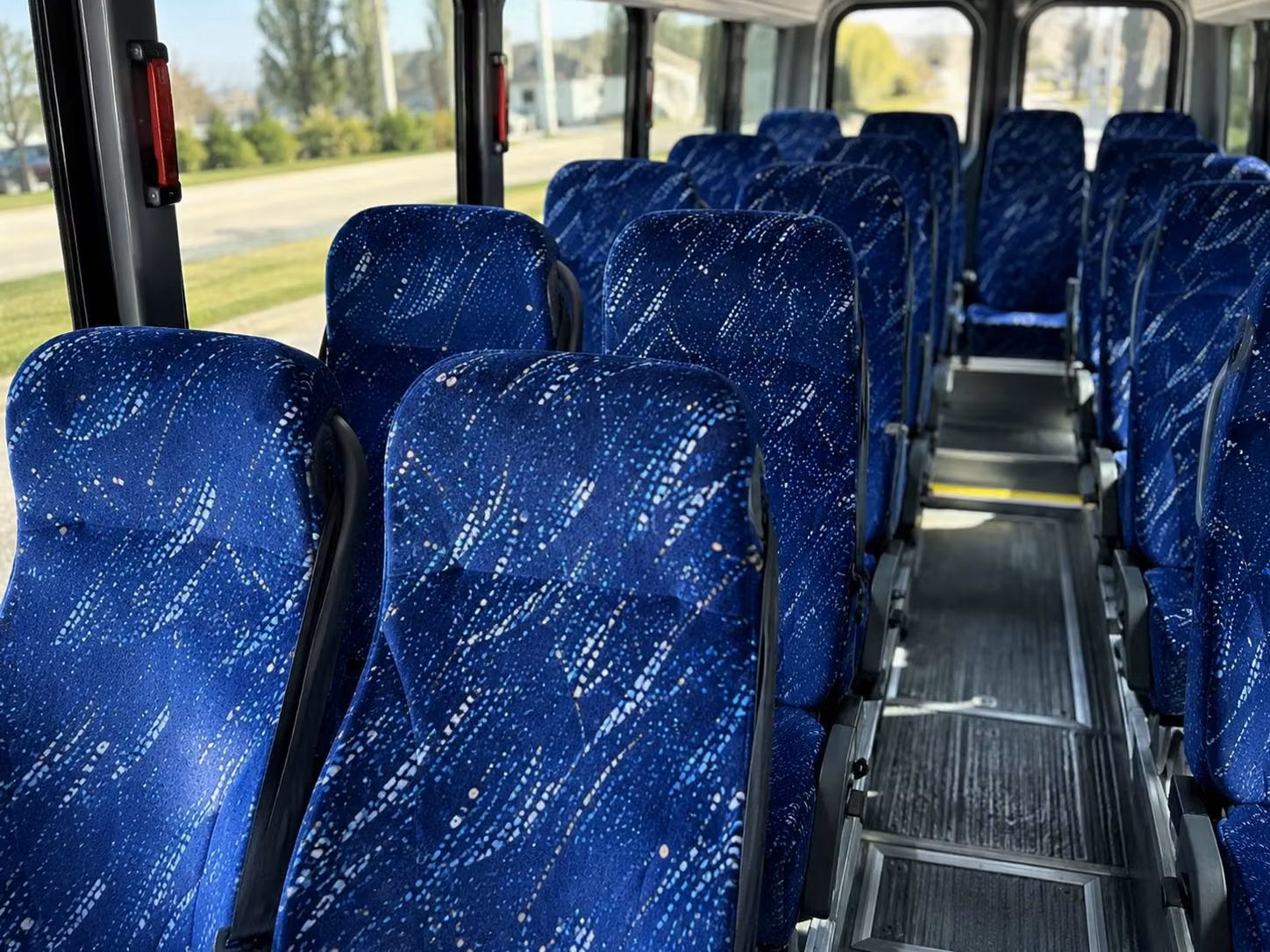 18 passenger minibus inside