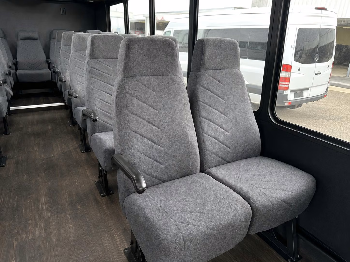 20 passenger minibus inside