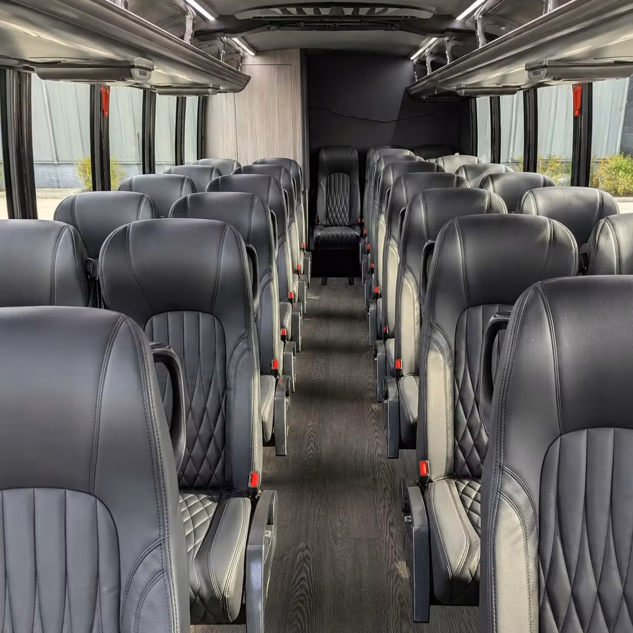 28 passenger minibus inside