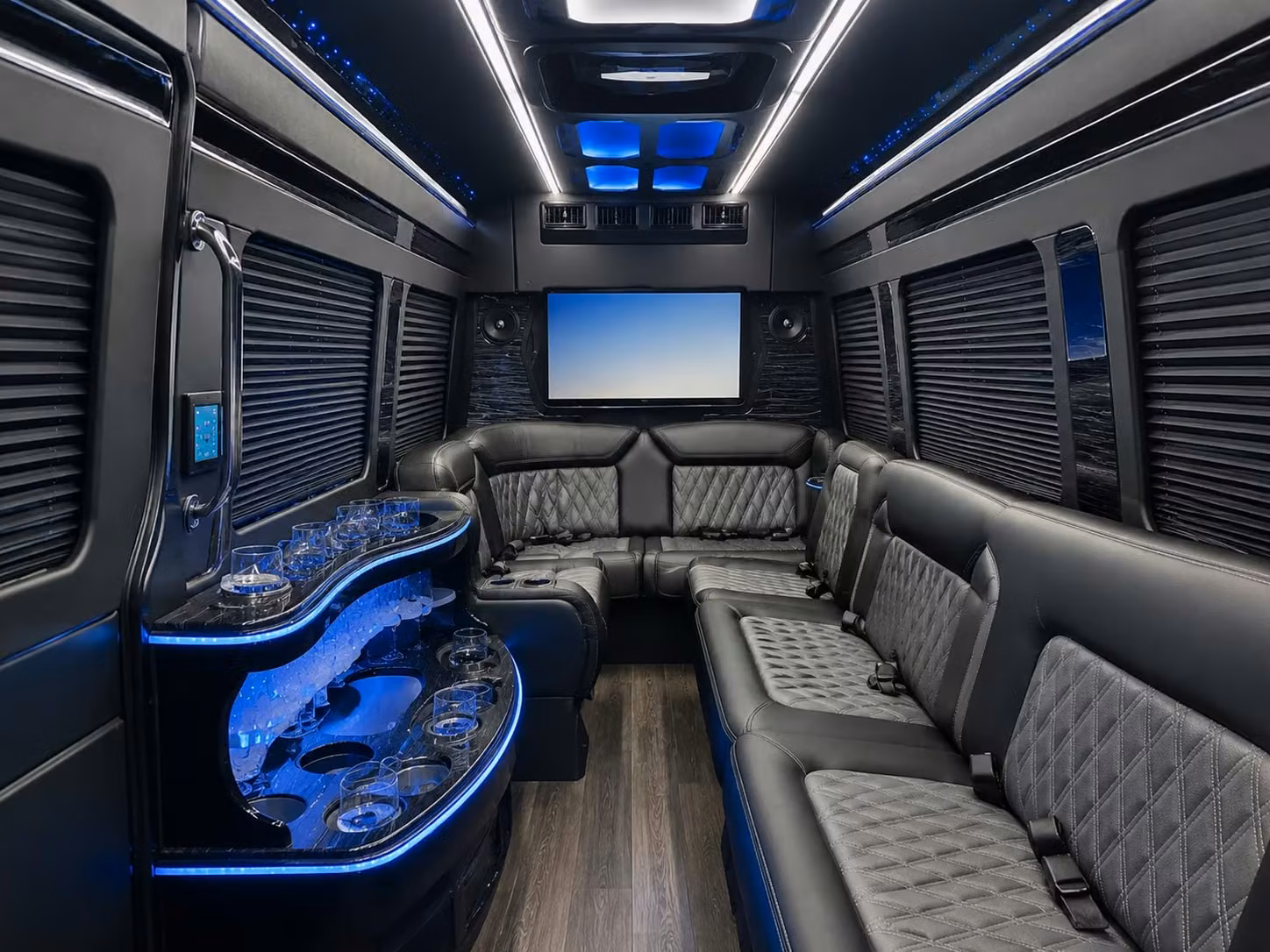 bridal party transportation to long beach wedding venues in naples and bixby knolls