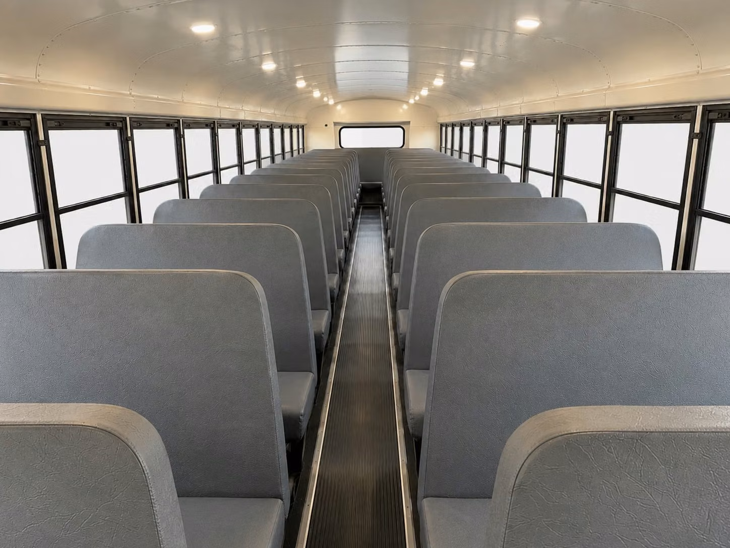 school bus interior