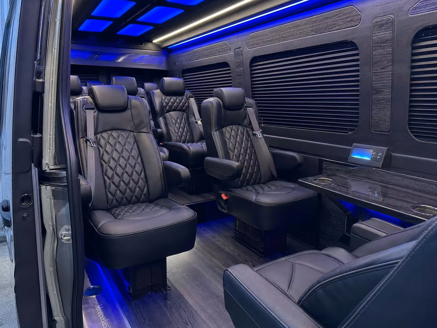 sprinter van transportation for groups and events across long beach