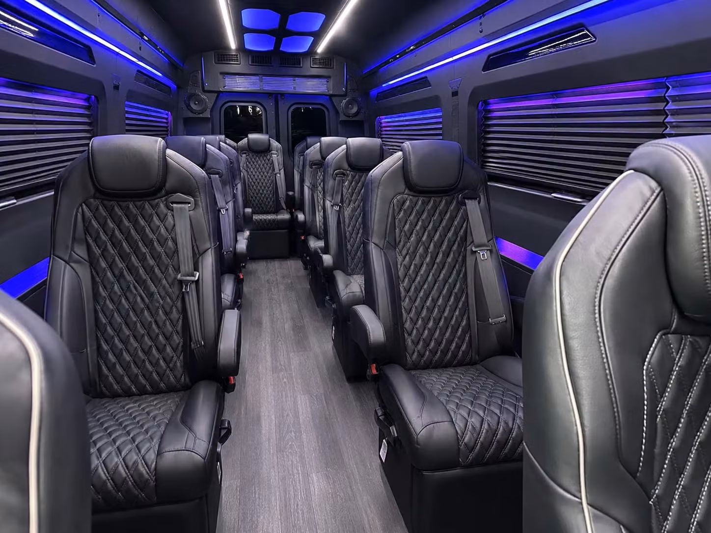 sprinter van with driver interior