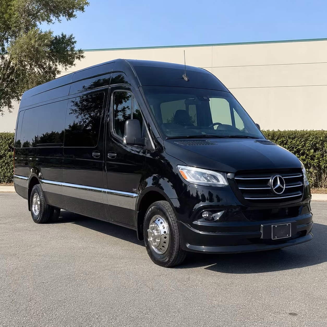 sprinter van with driver